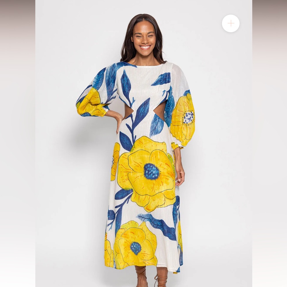 Sundress Simona Dress with Cutout Detail